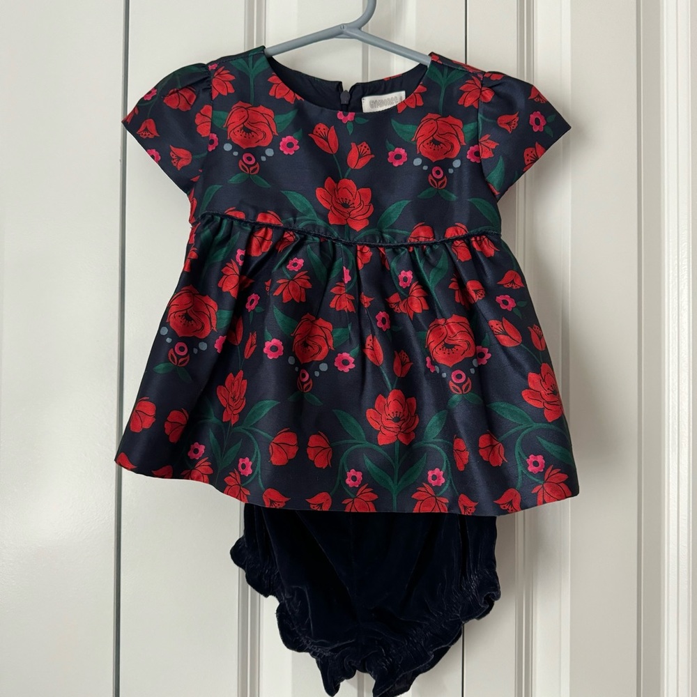2pc set NWT Baby girl holiday dress